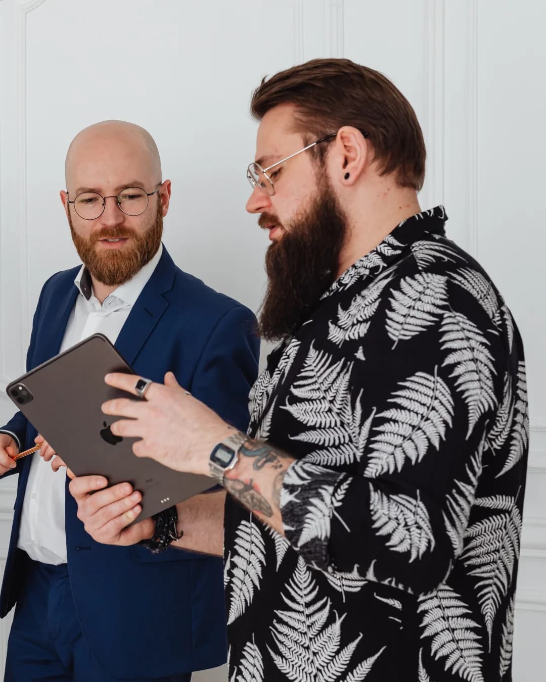 Hospitality professional in consultation