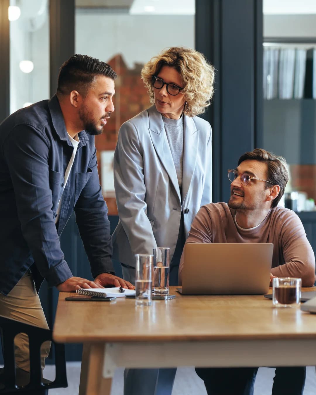 Advertising billboards in Times Square