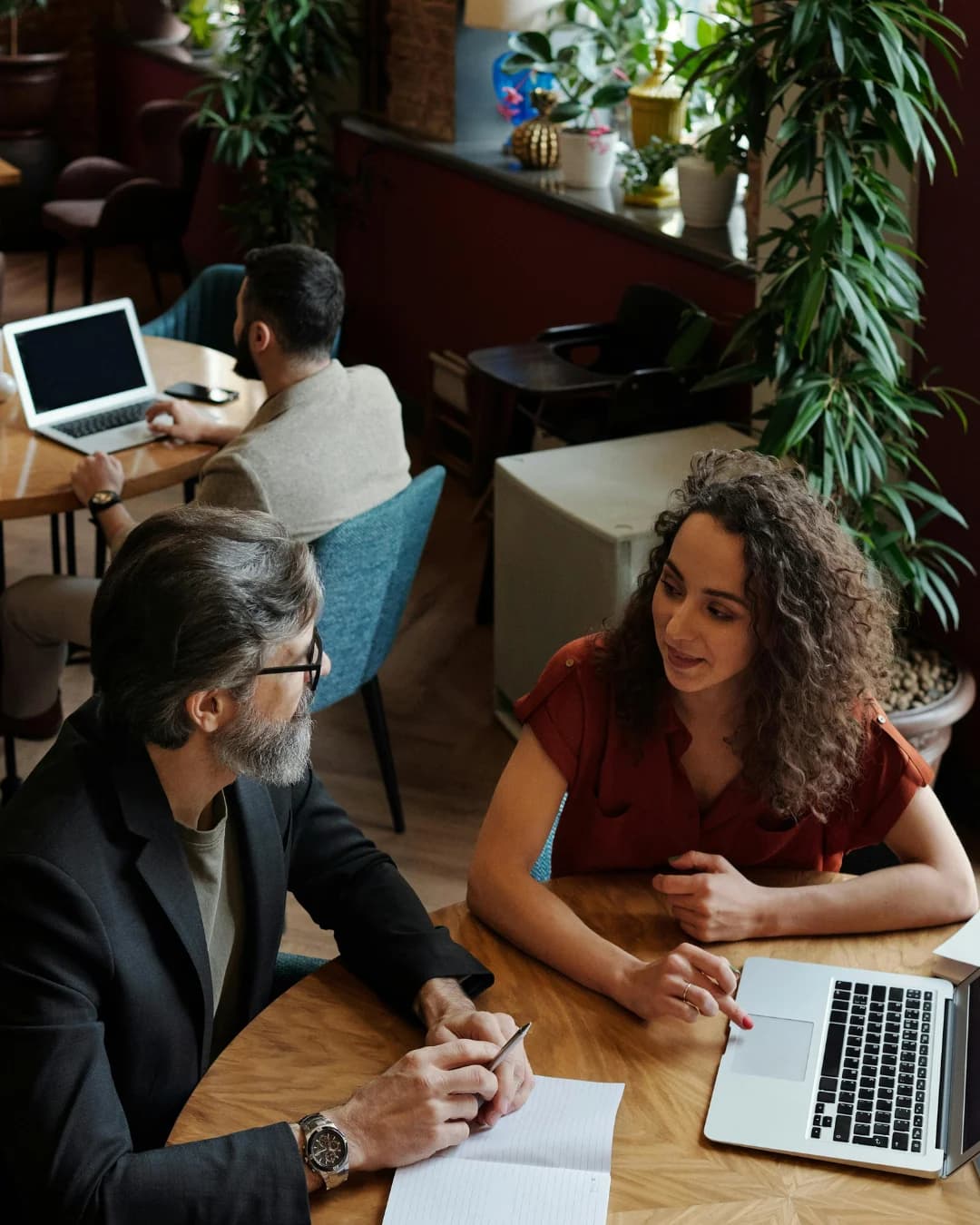 Business expansion strategy meeting